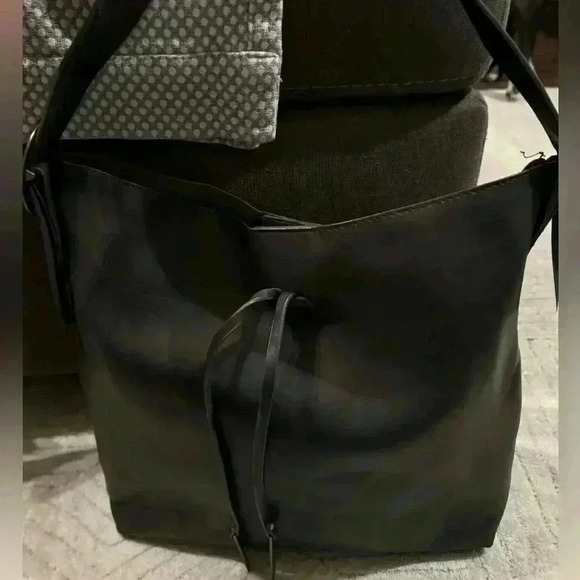 Joy susan 2 in 1 purse.  Dark gray color. - Picture 1 of 15